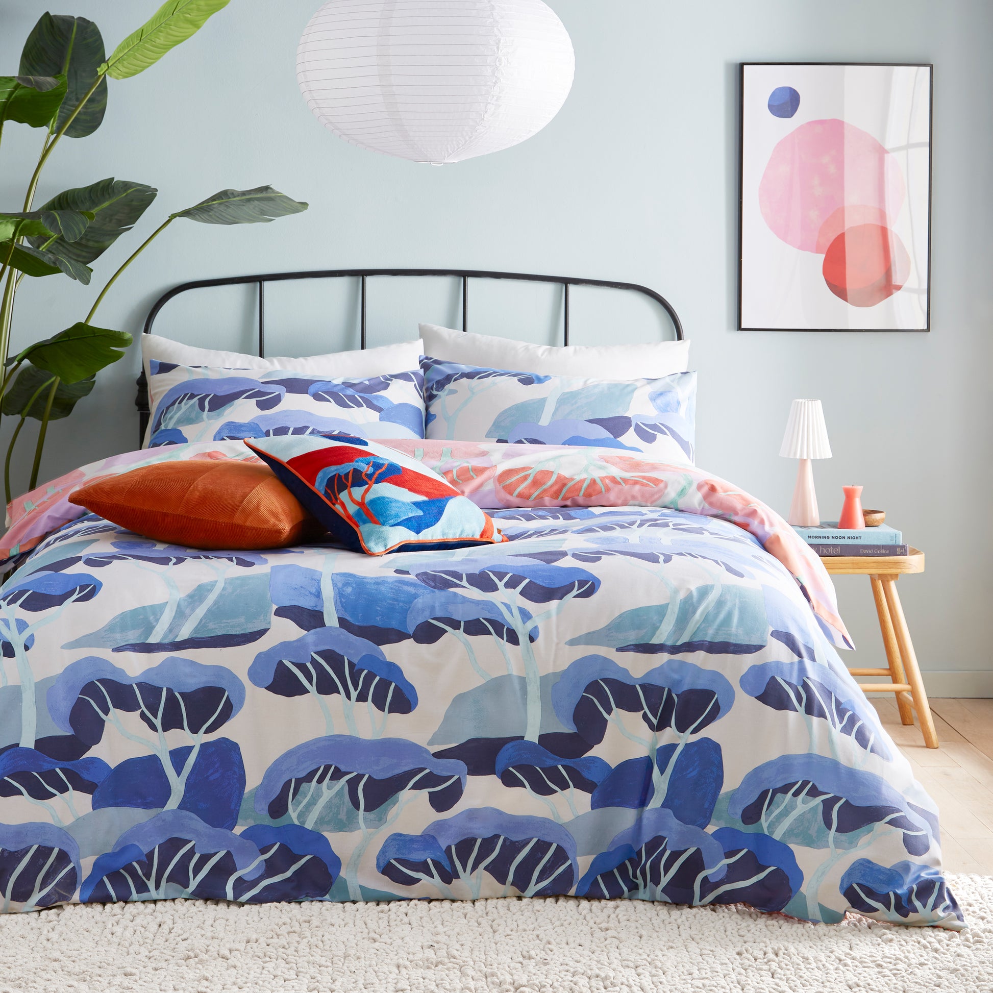 D'Azure 6x6 SUPER KING Duvet Cover and Pillowcase Set