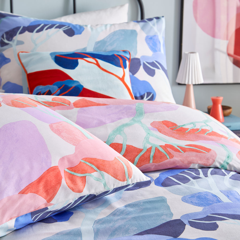 D'Azure 6x6 SUPER KING Duvet Cover and Pillowcase Set