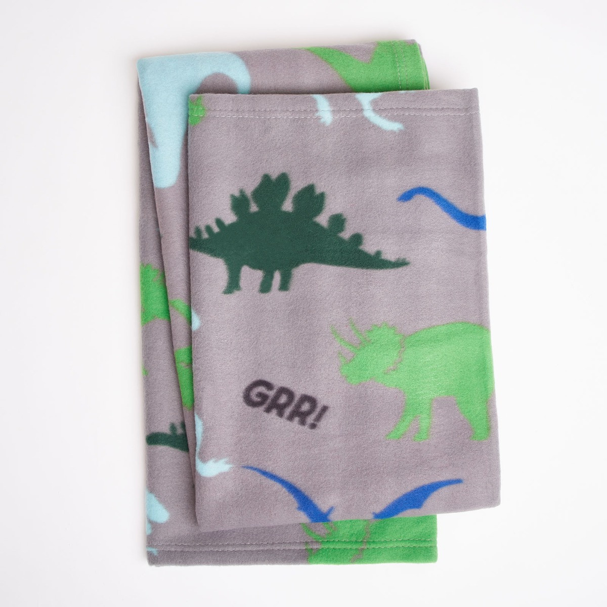 Kids Fleece Soft Throw - Multi Dino