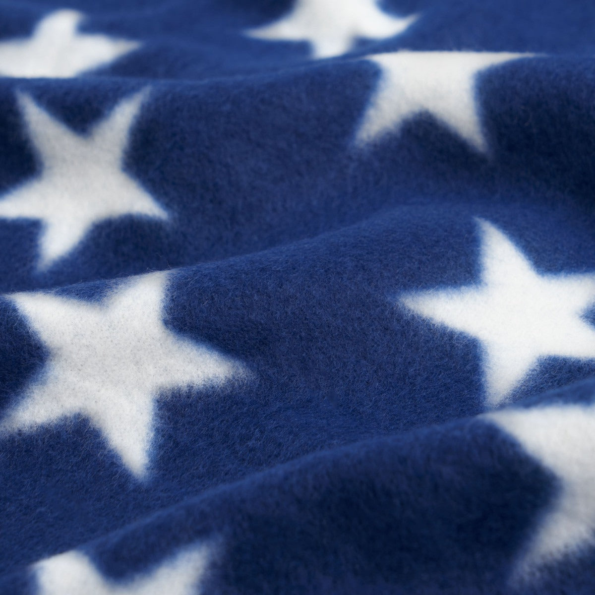 Kids Fleece Soft Throw - Navy Stars